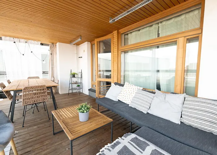 2ndhomes Luxurious 2br With Rooftop Terrace & Sauna In Kamppi Center *